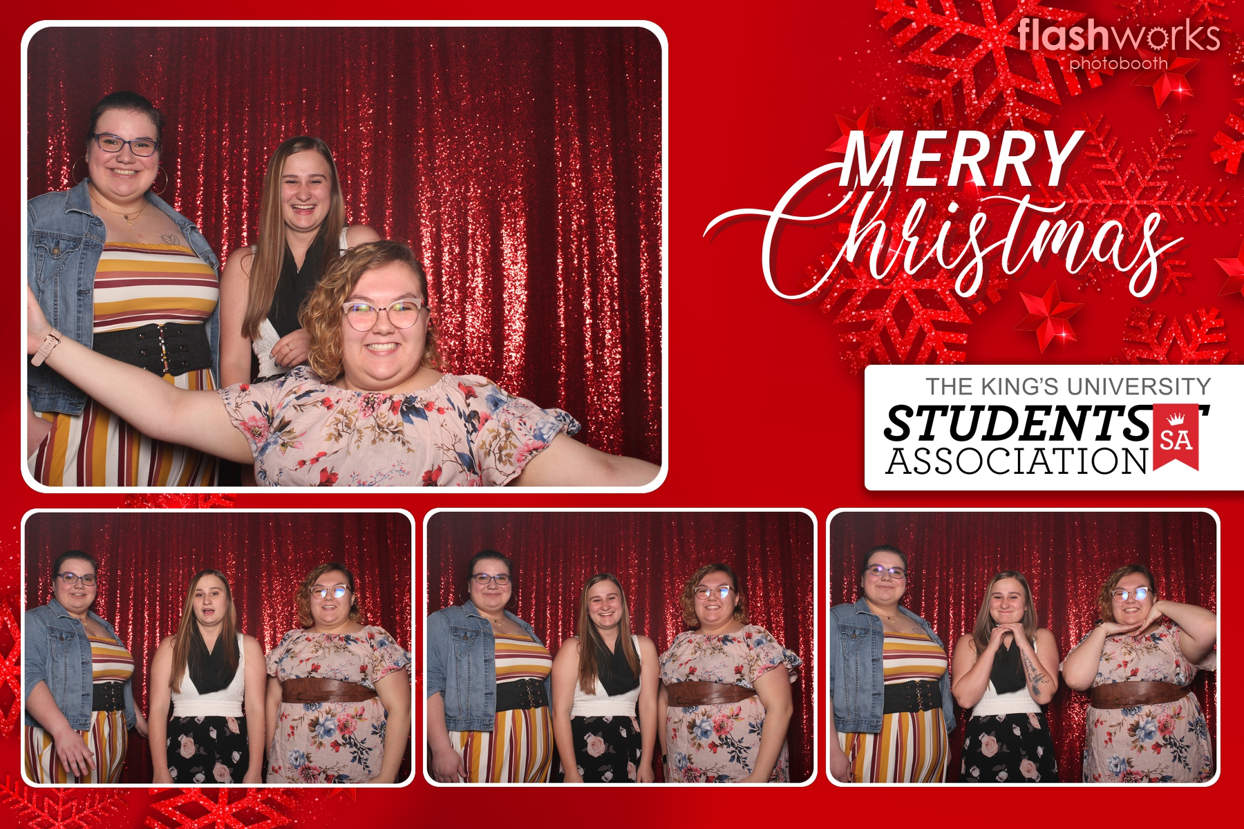 Kings Christmas Party | View more photos from the event at gallery.flashworksphotobooth.com/u/FlashworksPhotoboothInc/Kings-Christmas-Party